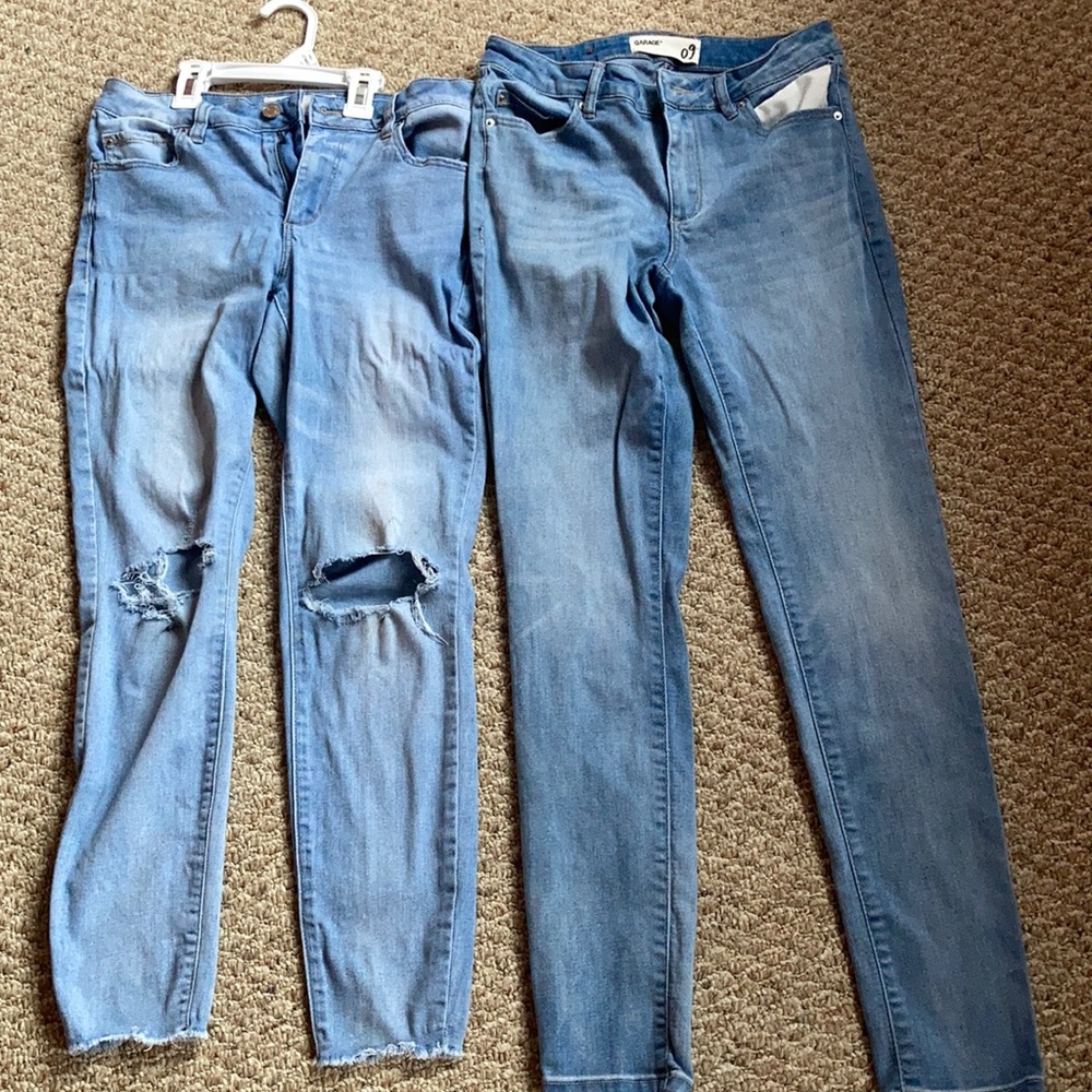 Garage~ High waste jeans